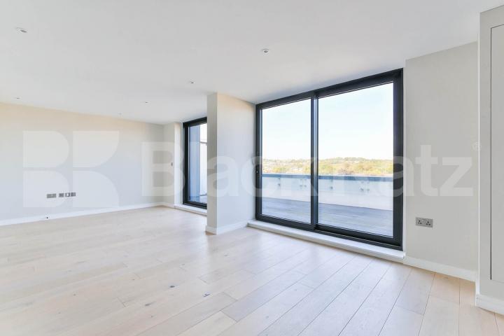 Spacious apartment with a private terrace and views of alexandra Palace  Tottenham Lane, Crouch End 